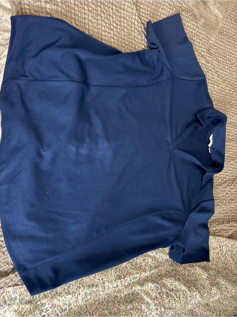 Lady Hagen Navy Performance Polo Top
